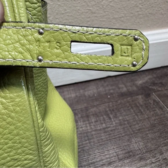 Hermes Birkin Bag 35 Light Green - Picture 16 of 17